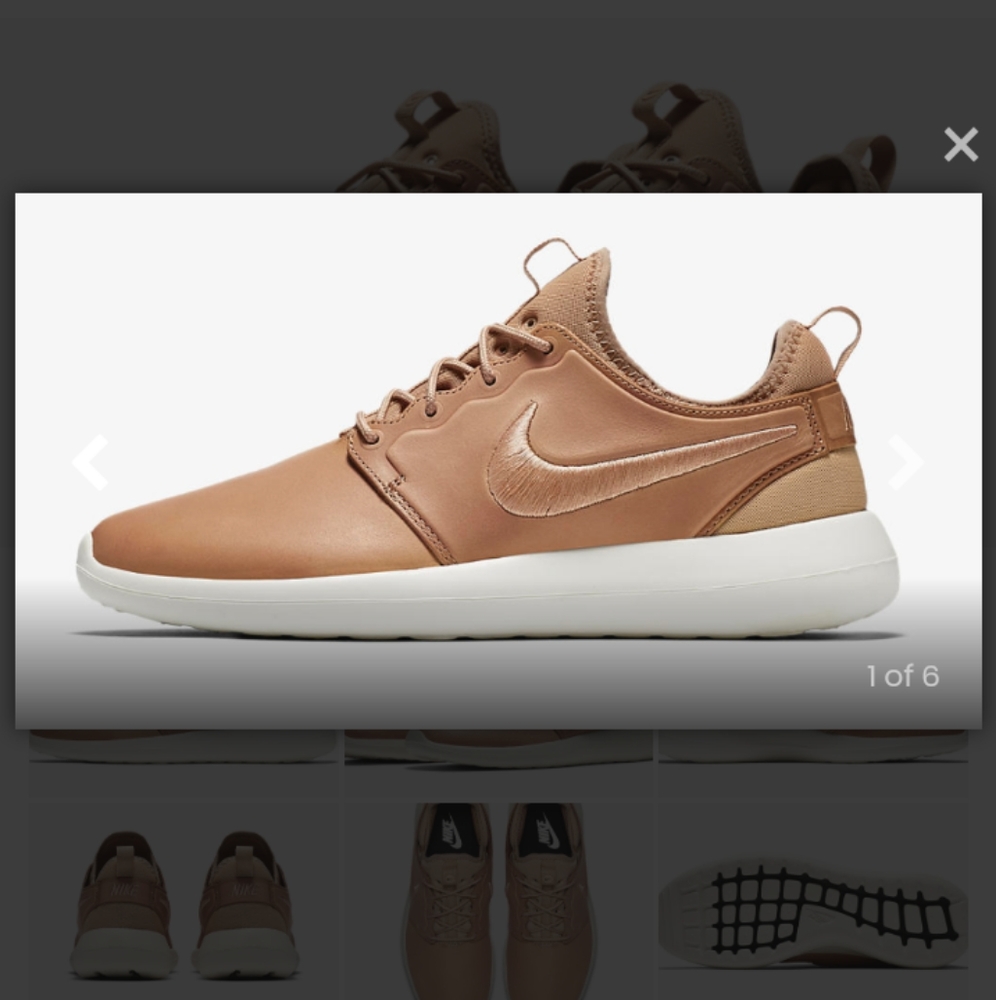 NEW Nike Lab Roshe Two Vachetta Tan M6/W8